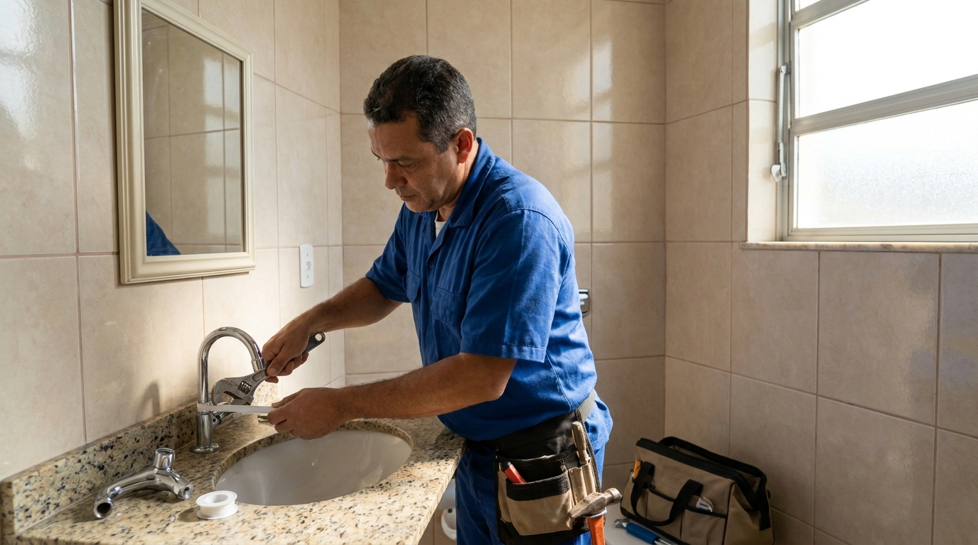 Ajustes em Torneiras na Chácara Ipê, Rio Branco‑AC
