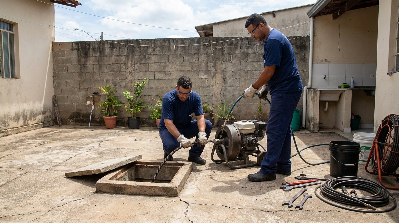 Sucção de Resíduos no Comara, Rio Branco‑AC